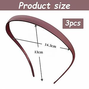 Набор из 3 обручей для головы без головной боли synthetic.ua - Фото 1