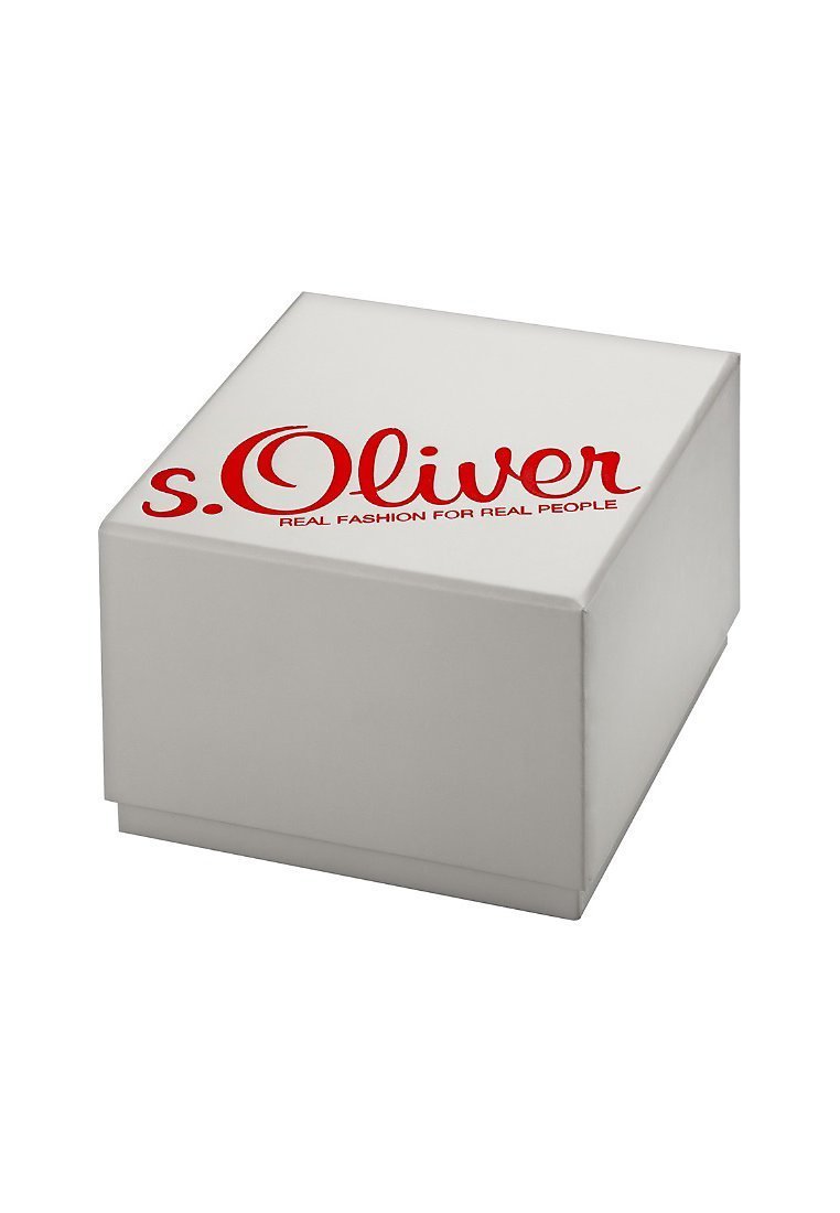 Женские аналоговые кварцевые часы s.Oliver с силиконовым ремешком, фото №3