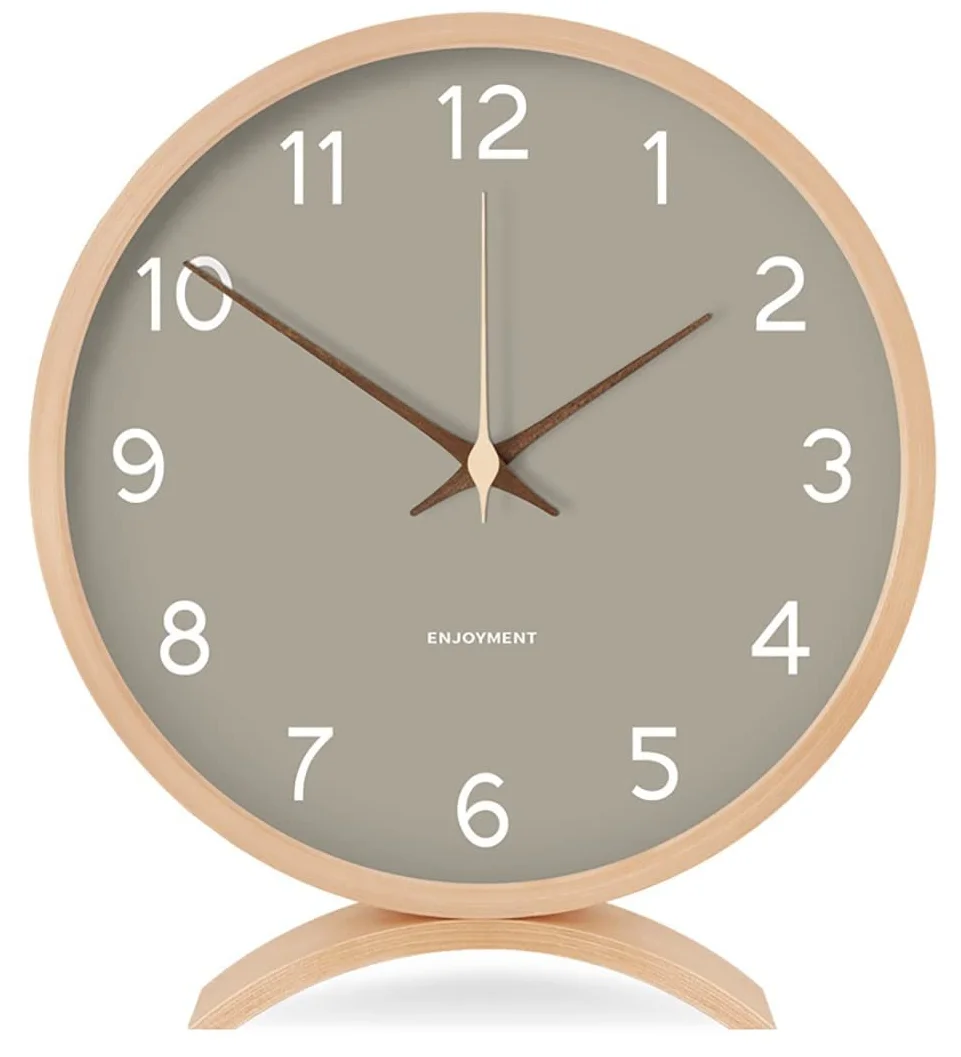 Аналоговий настільний годинник Maxspace, фото №1