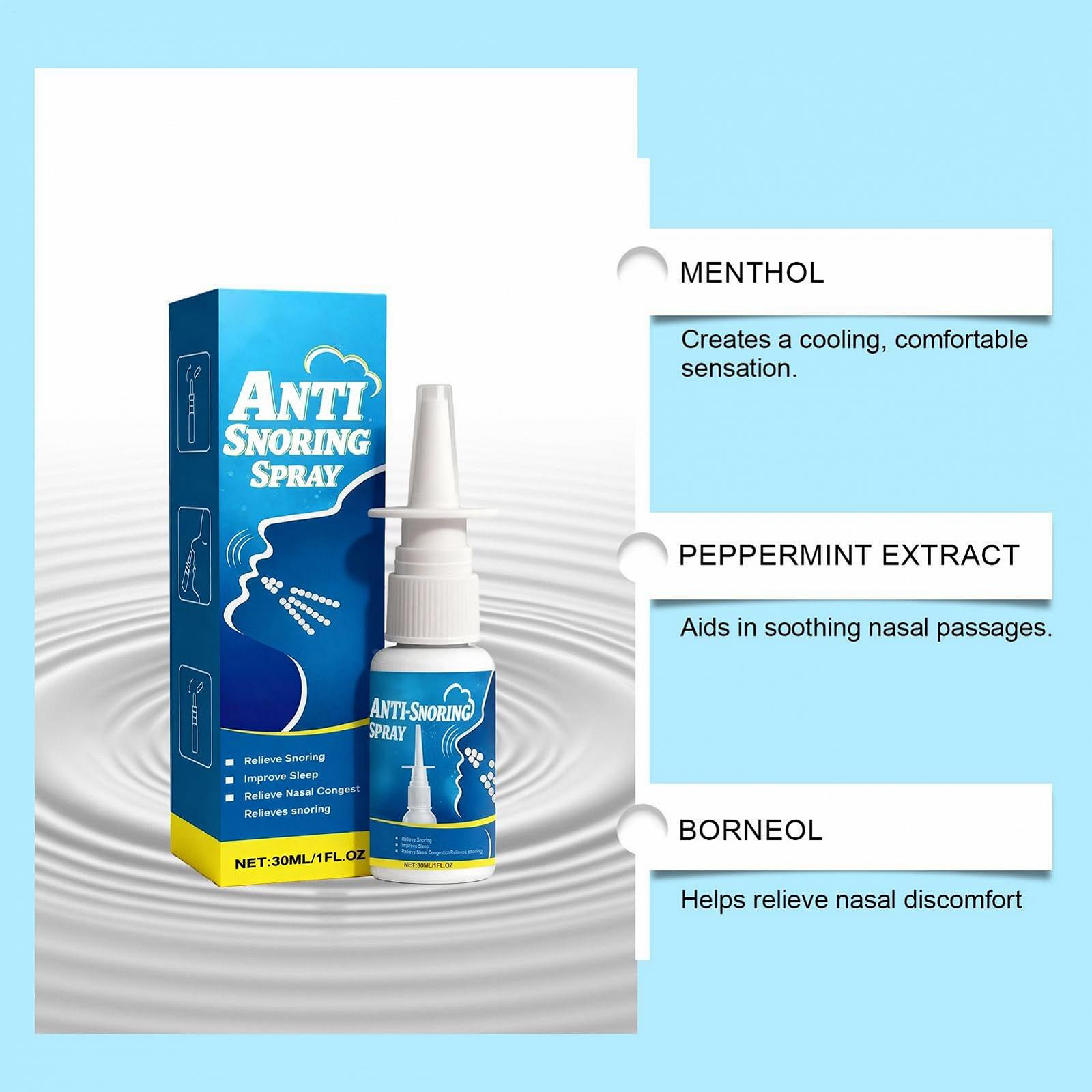 Спрей від хропіння 30 мл, пристрій для покращення дихання тривалої дії, фото №8