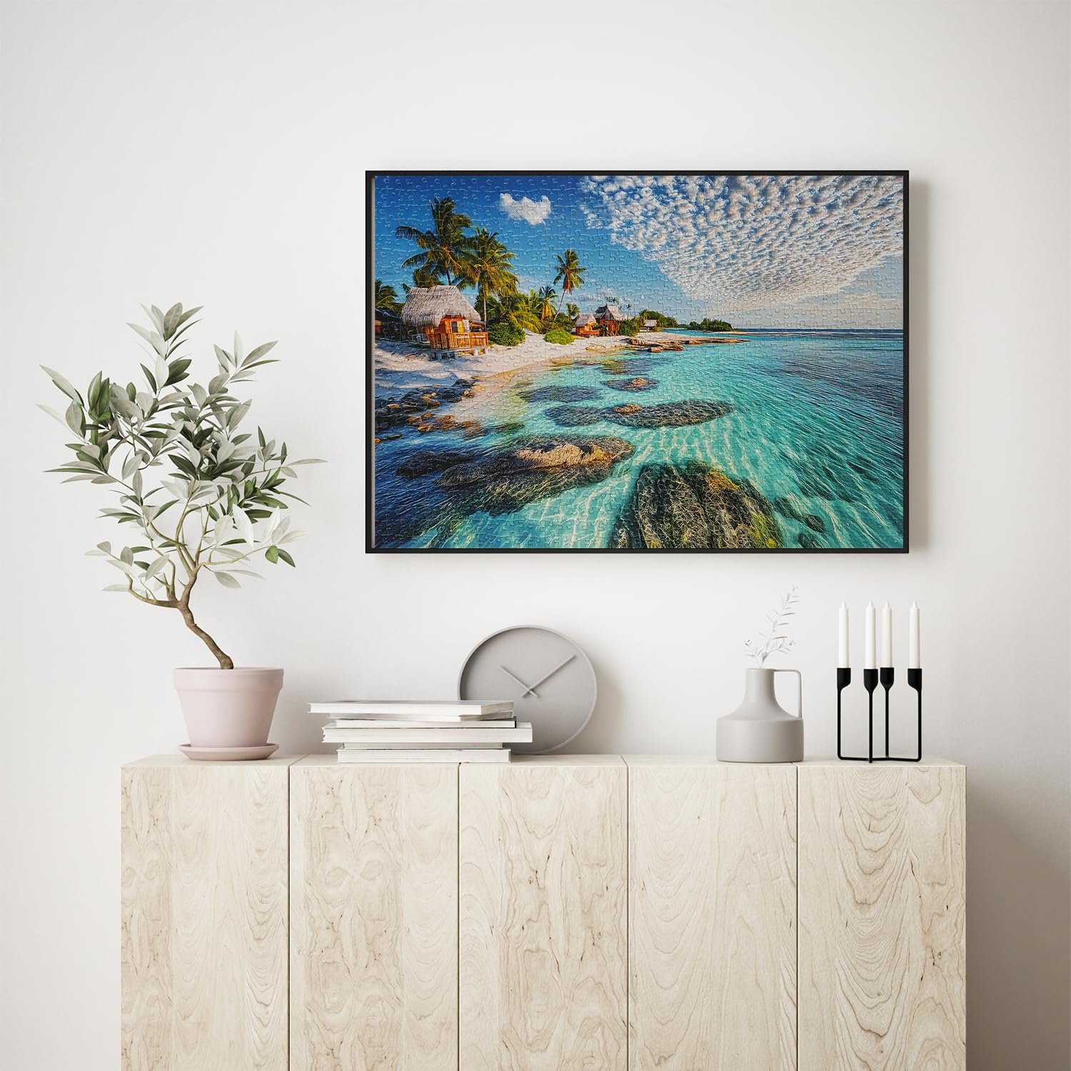 Пазл Summer Beach Breeze 1000 деталей 70 x 50 см для дорослих складний, фото №6