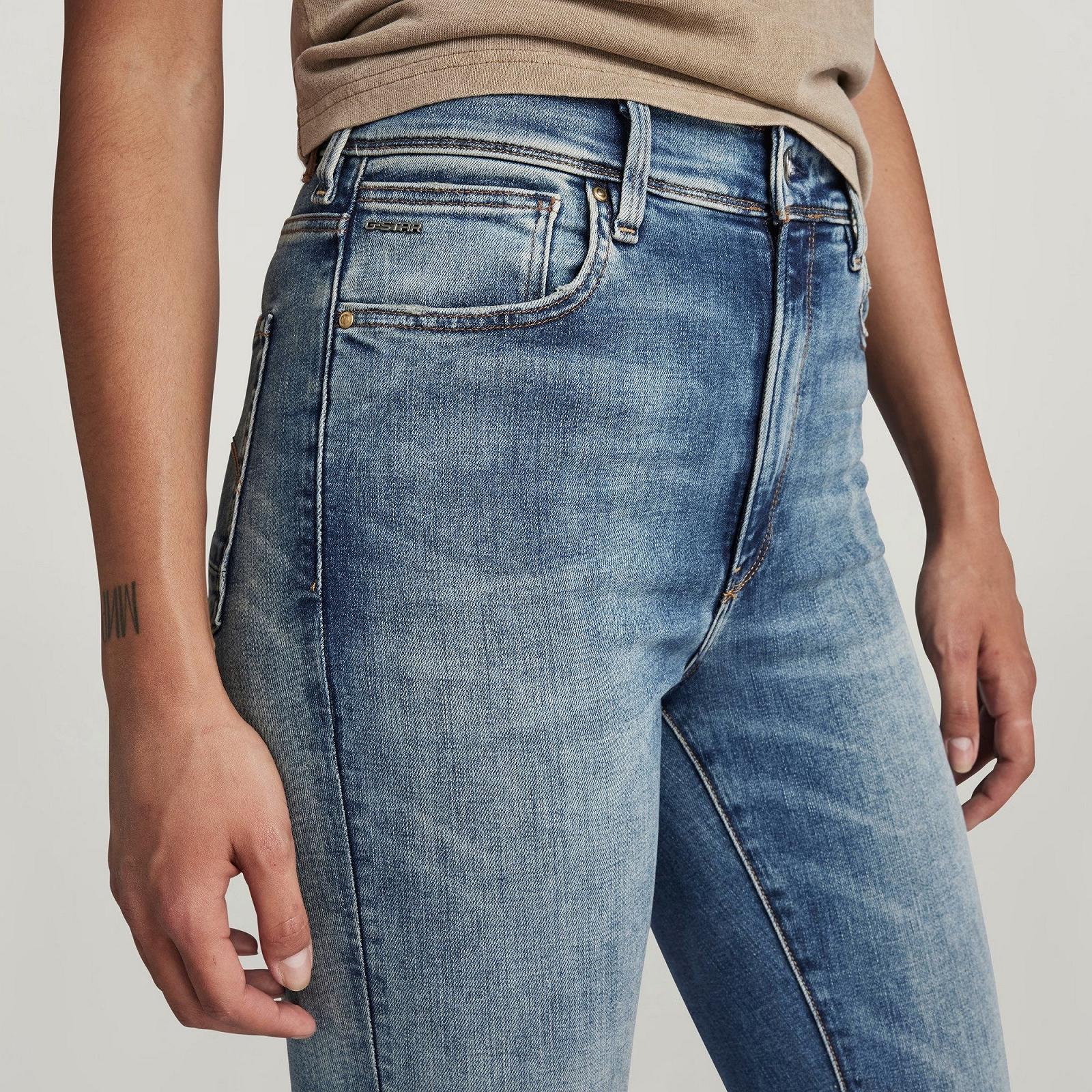 Жіночі джинси G‑STAR RAW Kafey Ultra High Skinny Faded Azurite - 31, фото №5 Жіночі джинси G‑STAR RAW Kafey Ultra High Skinny Faded Azurite - 31, фото №5