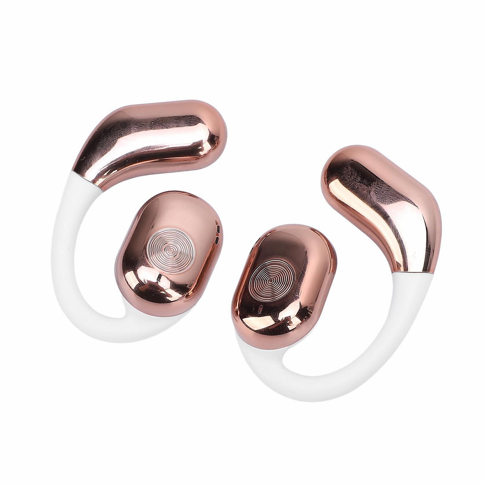 Навушники для перекладу голосу Bluetooth, 144 мови, в реальному часі, бездротові, біле золото, фото №9