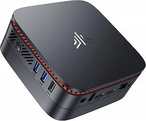 Міні ПК NiPoGi AK1PLUS / Intel Processor N100 / RAM 12GB / SSD 256GB / 2 x HDMI / LAN / Wi-Fi 6 / Bluetooth 5.2 / Windows 10 / Чорний synthetic.ua - Фото 1