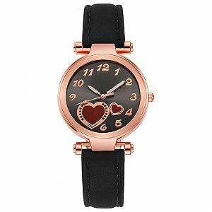 Жіночий аналоговий кварцовий годинник Generisch Котячий годинник - Фото 1