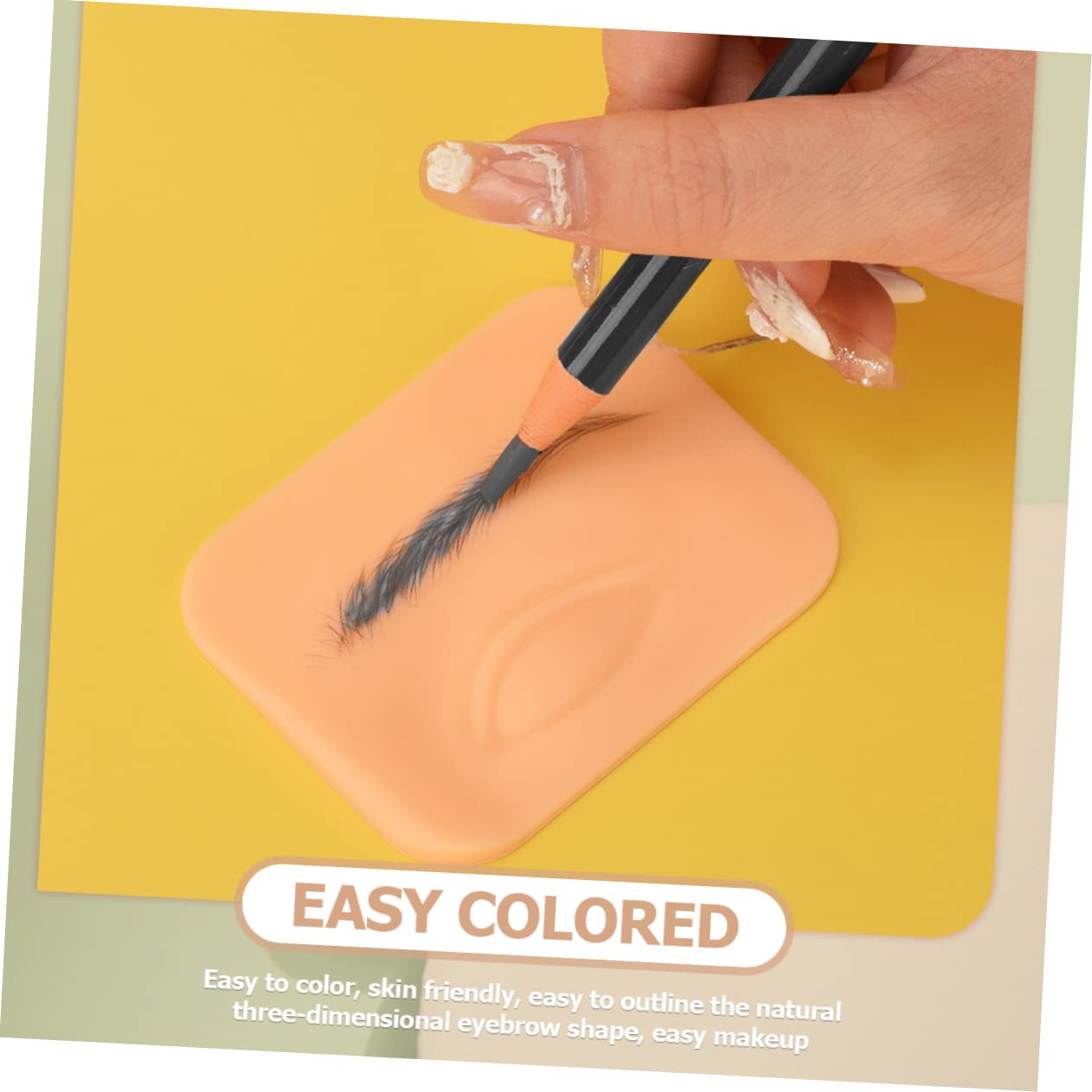 Олівець для брів FOMIYES Коричневий, фото №2