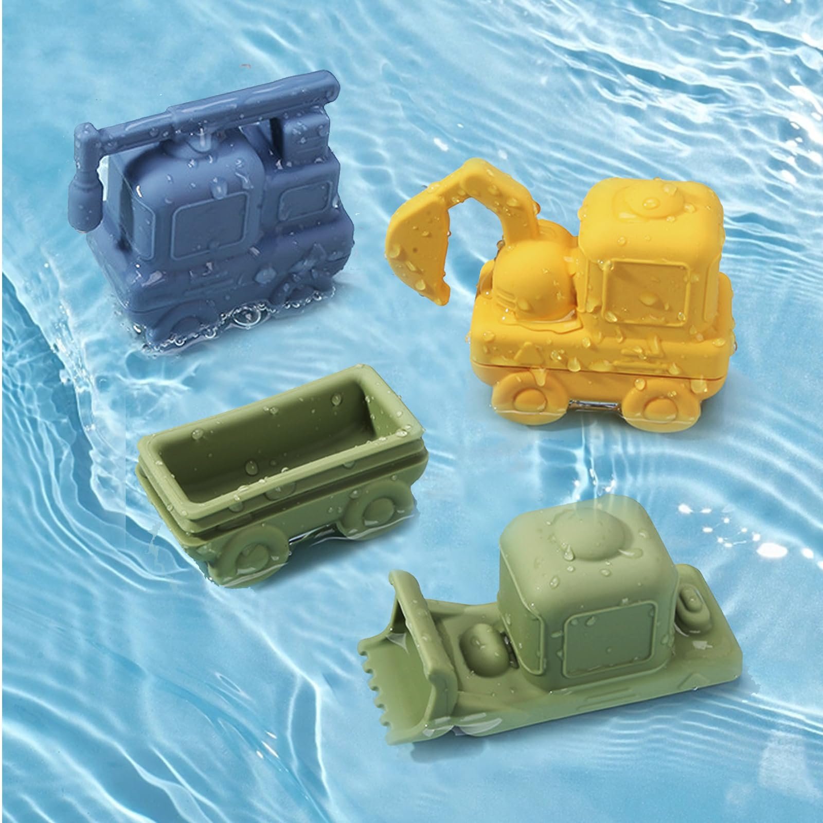 Набір іграшок для ванни 7 шт., Водяна, фото №5