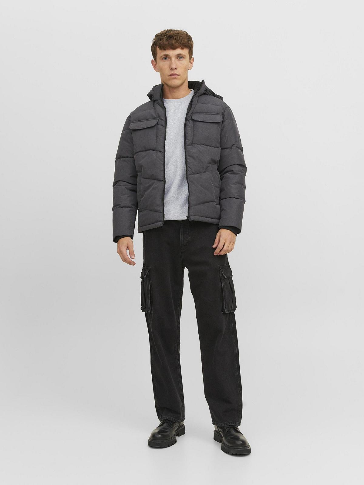 Чоловічий світшот JACK & JONES Однотонний світшот, фото №6