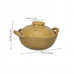 Керамическая кастрюля-сотейник BESTYASH 500 мл с одной ручкой энергосберегающая для плиты synthetic.ua - Фото 1