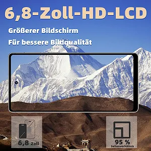 Смартфон Android 6,8" HD 6+64 GB Dual-SIM Face ID OTG цена на synthetic.ua - Фото 1 Смартфон Android 6,8" HD 6+64 GB Dual-SIM Face ID OTG synthetic.ua - Фото 1