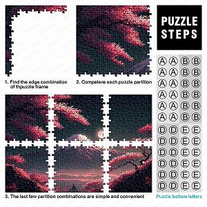 Пазл Japanese Cherry Blossoms 1000 деталей 26 x 38 см перероблений картон DIY ціна на synthetic.ua - Фото 1 Пазл Japanese Cherry Blossoms 1000 деталей 26 x 38 см перероблений картон DIY synthetic.ua - Фото 1