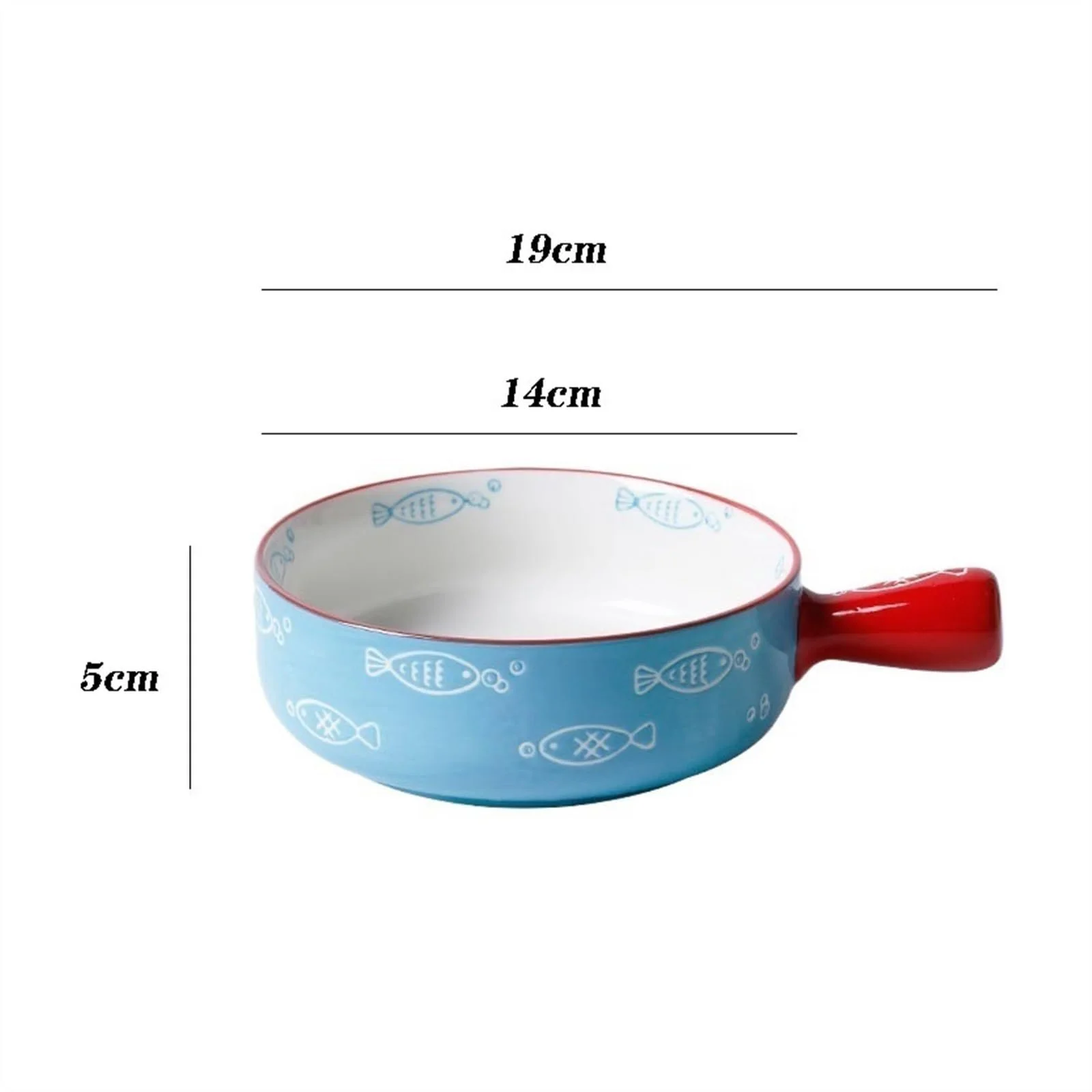 Форма для запекания Керамическая с одной ручкой, фото №2