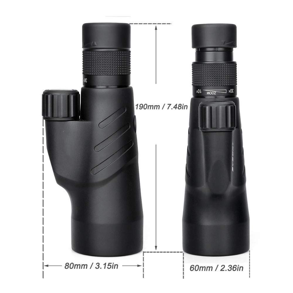 Бінокль Monocular Binoculars Bak4 Prism Водонепроникний Висока потужність, фото №5