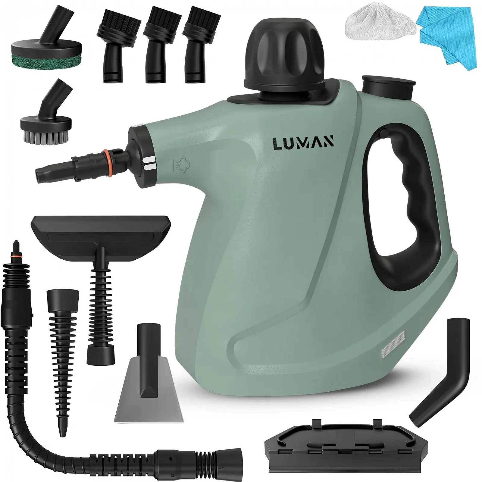 Пароочисник LUMAN C3 16-в-1 1050 Вт 450 мл, фото №1 Пароочисник LUMAN C3 16-в-1 1050 Вт 450 мл, фото №1