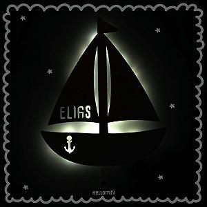 Вулична лампа HeLLo mini Night Light LED Snooze Light Children's Light Nursery Lamp Нічна лампа з іменем Saskia the Sailing Ship ціна на synthetic.ua - Фото 1 Вулична лампа HeLLo mini Night Light LED Snooze Light Children's Light Nursery Lamp Нічна лампа з іменем Saskia the Sailing Ship synthetic.ua - Фото 1