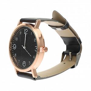 Женские часы PartyKindom Стильные Минималистичные Аналоговые Часы с Кожаным Ремешком - Фото 1