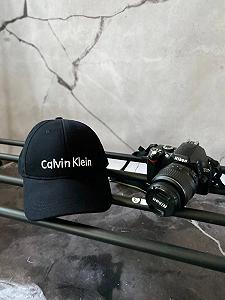 Кепка Calvin Klein чорна - Фото 1