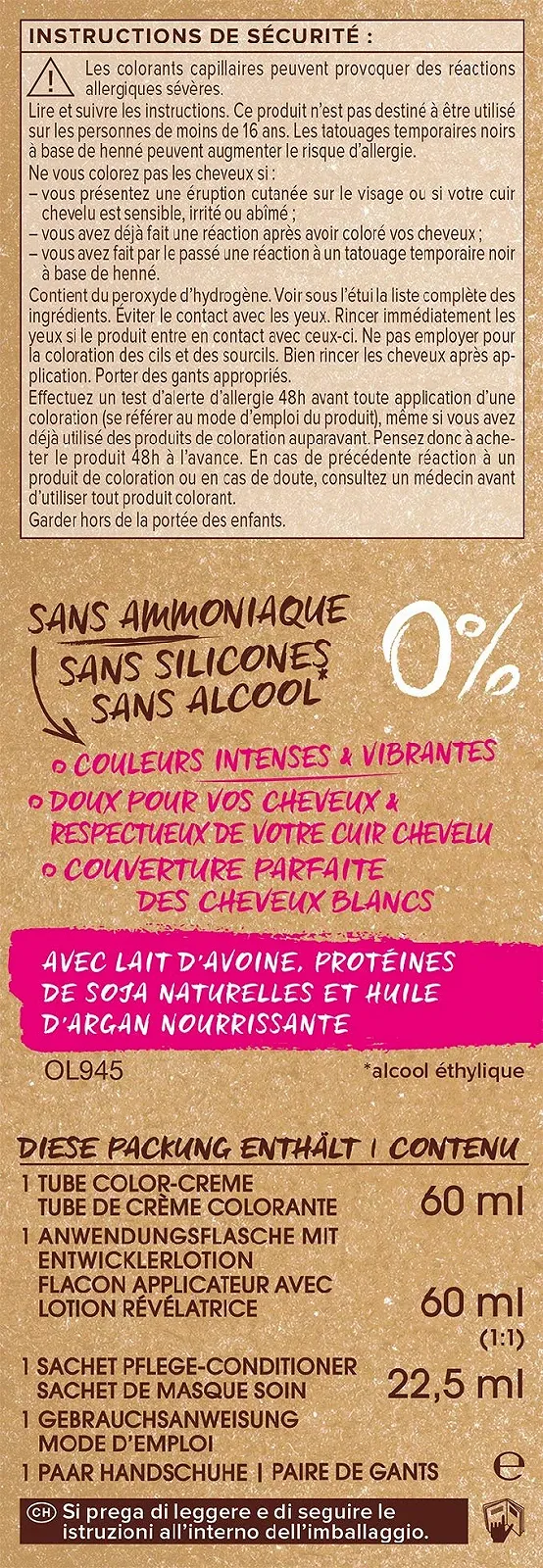 Фарба для волосся Schwarzkopf Only Love 9.45 Медовий блонд Рівень 3 143 мл, фото №6 Фарба для волосся Schwarzkopf Only Love 9.45 Медовий блонд Рівень 3 143 мл, фото №6