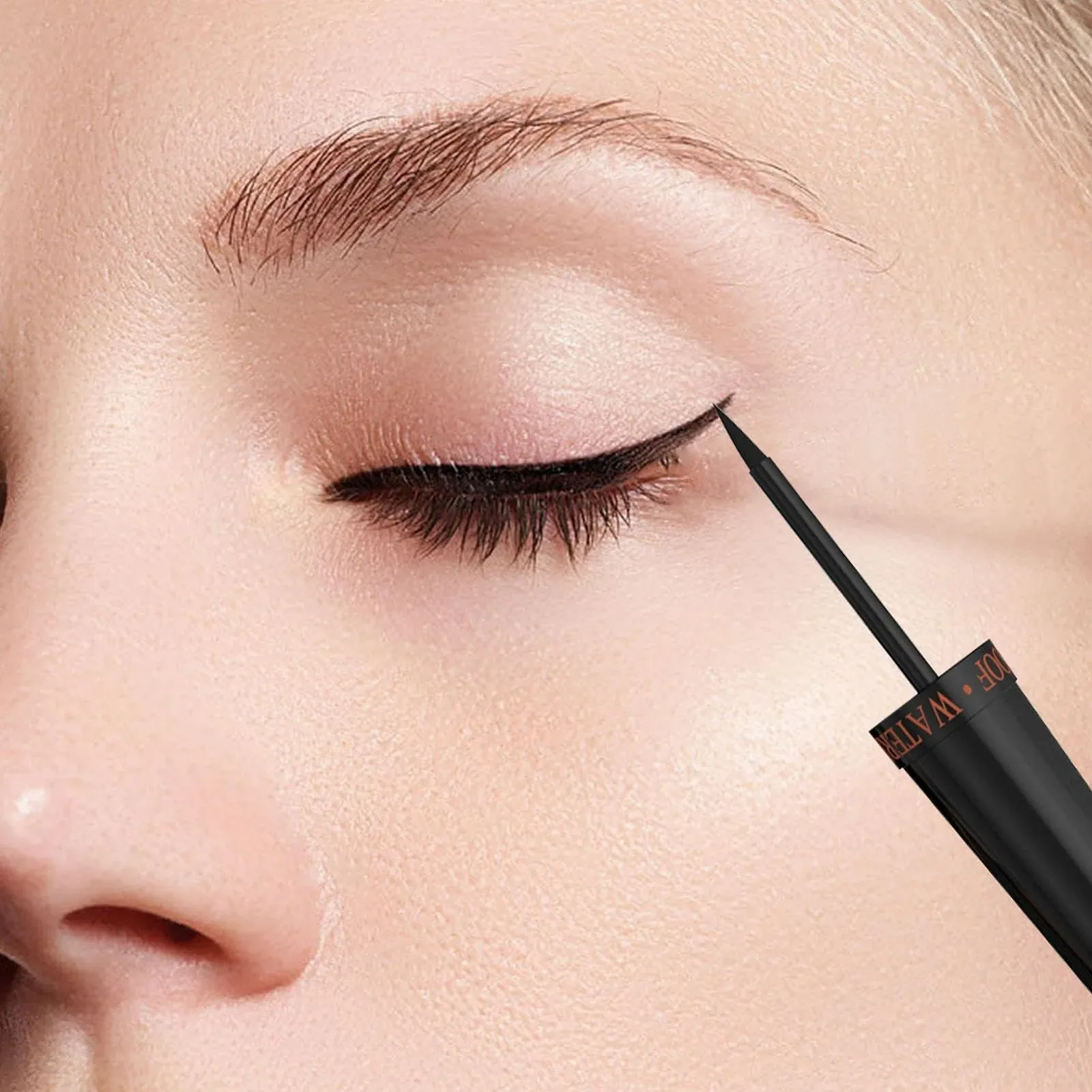 Підводка-ручка Чорна Водостійка З ультратонким кінчиком, фото №3