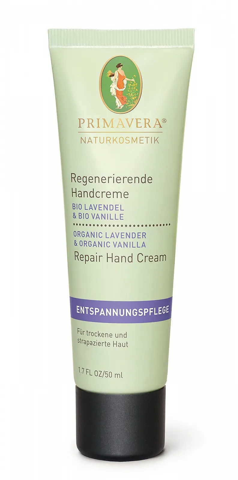 Крем для рук Primavera Regenerierende Лаванда Ваніль, фото №1