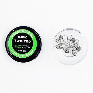 Набор Спиралей PREBUILT COIL для Баков Обслуживаемых и Электронных кальянов Quad Twisted (0.8 ohm - Фото 1