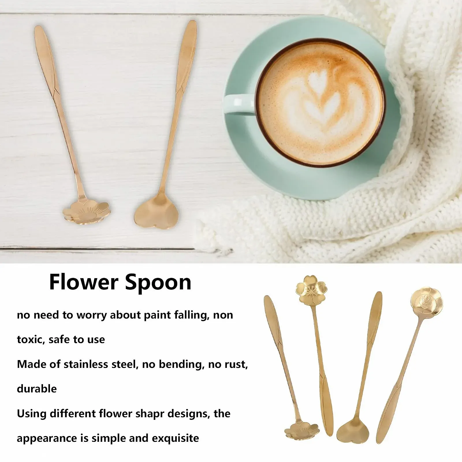 Набір кавових ложок 4 шт., Набір, фото №3