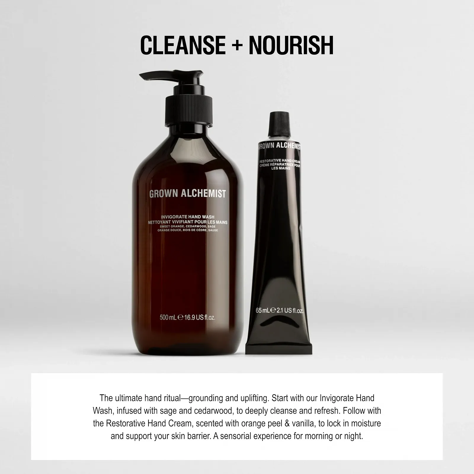 Крем для рук Grown Alchemist Restorative Vanilla, Orange Peel 500 мл, фото №6 Крем для рук Grown Alchemist Restorative Vanilla, Orange Peel 500 мл, фото №6