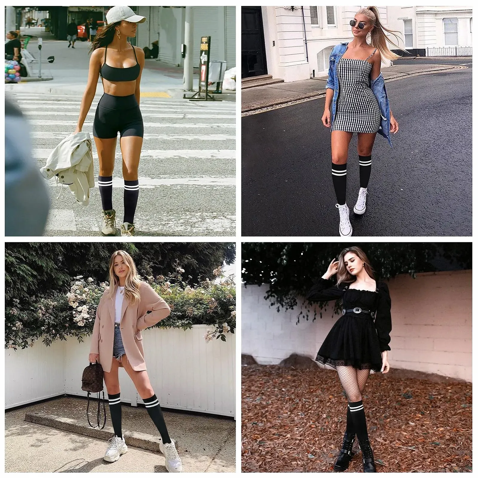 Жіночі гольфи 3 пари до коліна, фото №6