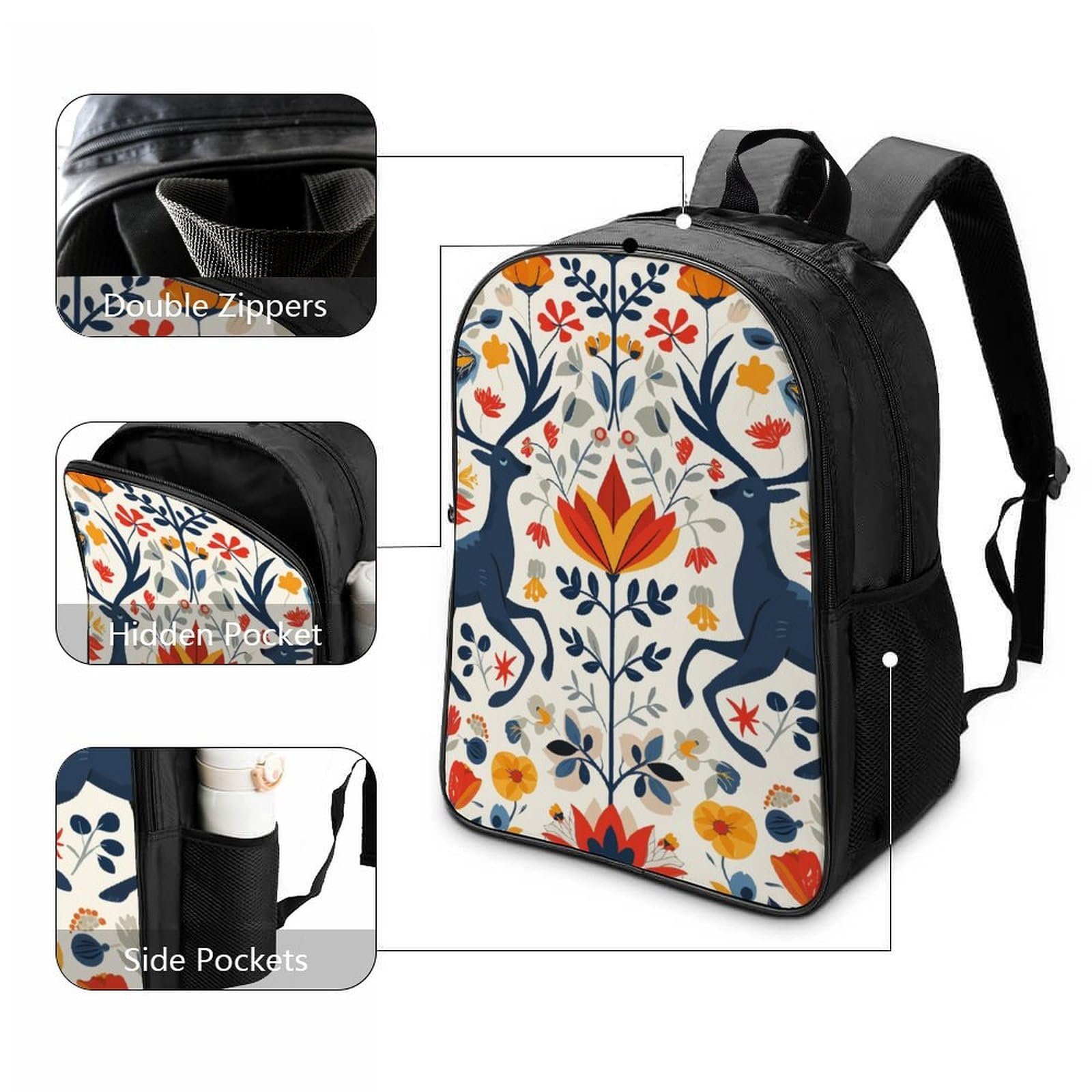 Ранець RSIUUODNF Deer 40x28x16см, фото №3