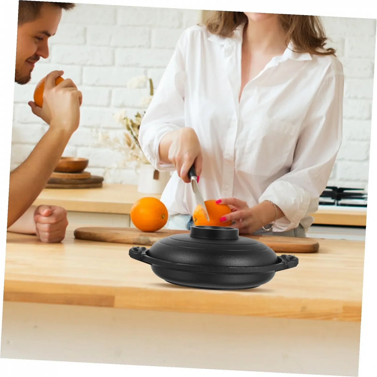 Кастрюля керамическая антипригарная термостойкая, фото №2