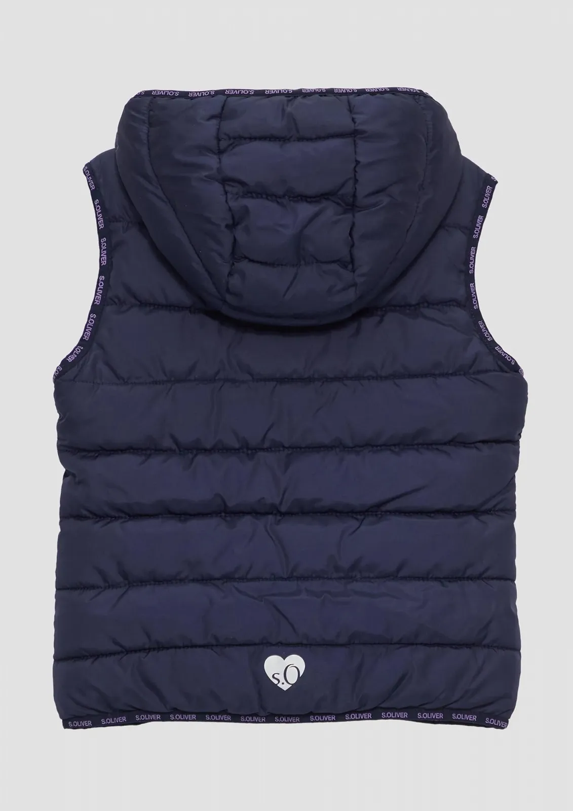 Жилет стьобаний для дівчат s.Oliver, фото №4