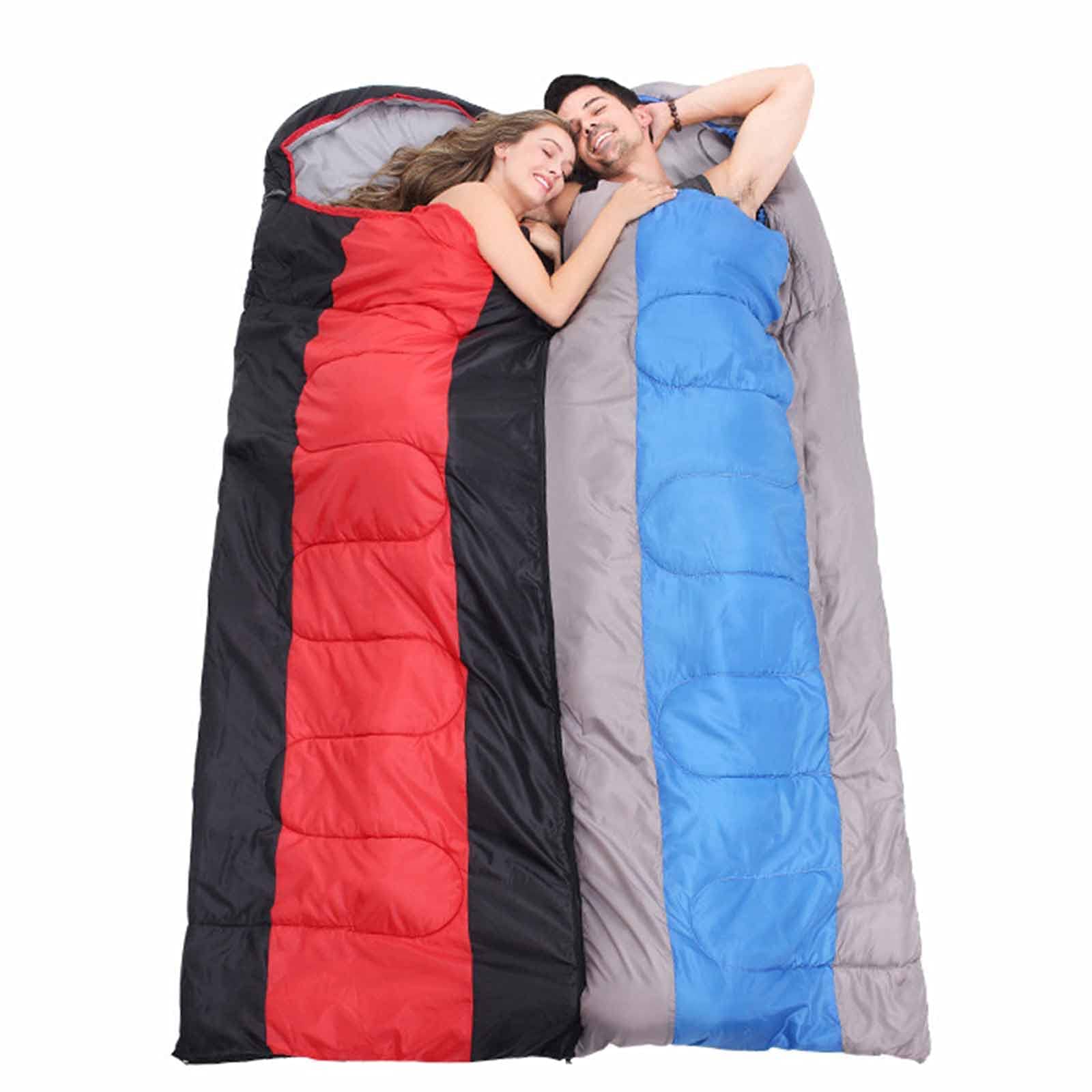 Спальний мішок MYVVKIA для дорослих і підлітків легкий теплий для холодної погоди всесезонний для внутрішнього і зовнішнього використання, фото №3
