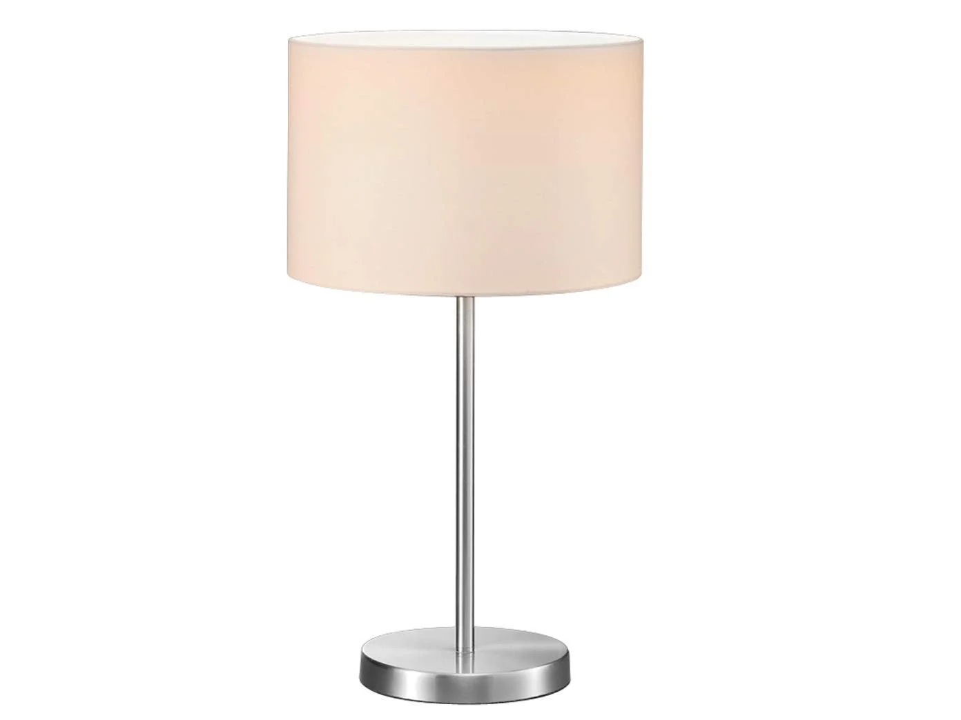 Настільна лампа meineWunschleuchte Large Matt Silver White 55 см, фото №1