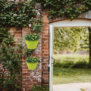 Підвісний квітковий горщик Cabilock 2 шт. Для водостічної труби Зі смоли PP-матеріал synthetic.ua - Фото 1