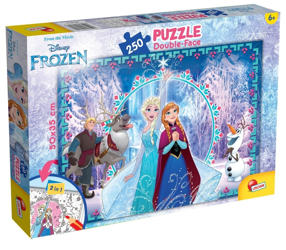 Пазл Disney Df Plus Frozen 52981 250 деталей 50 x 35 см Разноцветный, фото №1 Пазл Disney Df Plus Frozen 52981 250 деталей 50 x 35 см Разноцветный, фото №1