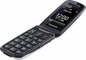 Телефон 2.4" Panasonic KX-TU456 / 32Mb / 1-SIM / Bluetooth 3.0 / FM / Ударостійкий MIL-STD-810G / SD-слот / Камера 0.3Мп / 1000мАг / Ліхтарик / Кнопка підтримки / Великі клавіші / Білий synthetic.ua - Фото 1