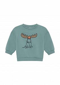 Толстовка s.Oliver с принтом и вышивкой - Фото 1