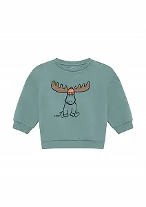 Толстовка s.Oliver с принтом и вышивкой - Фото 1