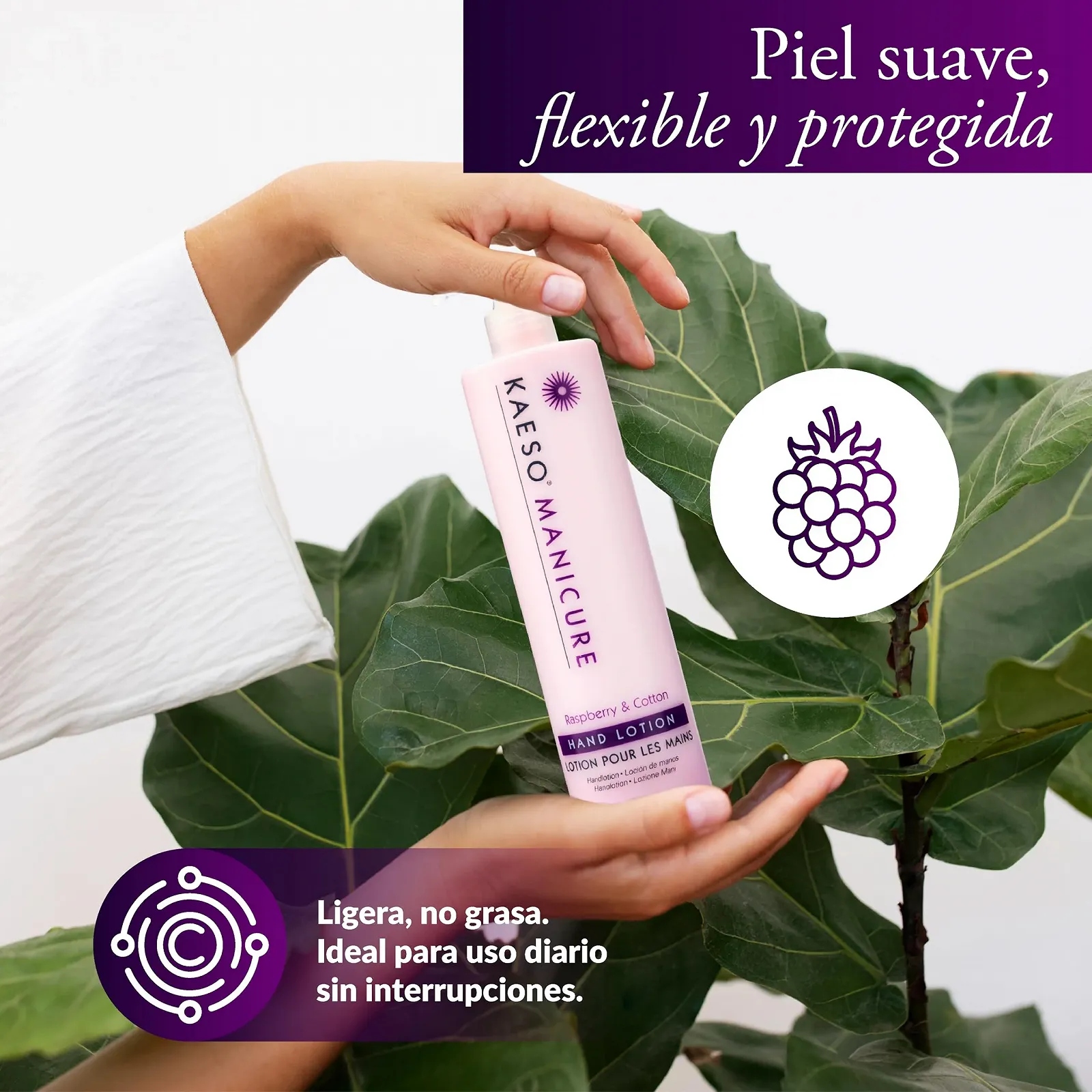 Лосьон для рук Kaeso Raspberry Ripple 495 мл, фото №5