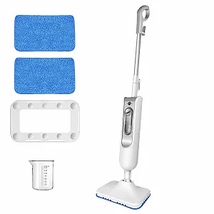 Пароочисник ручний 1500 W 2 швидкості 4.8 m 400 ml з 2 серветками - Фото 1