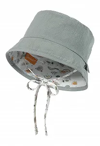 Панама Sterntaler Двусторонняя Радуга с завязками - Детская панама унисекс с защитой от УФ-излучения 50+ и принтом synthetic.ua - Фото 1