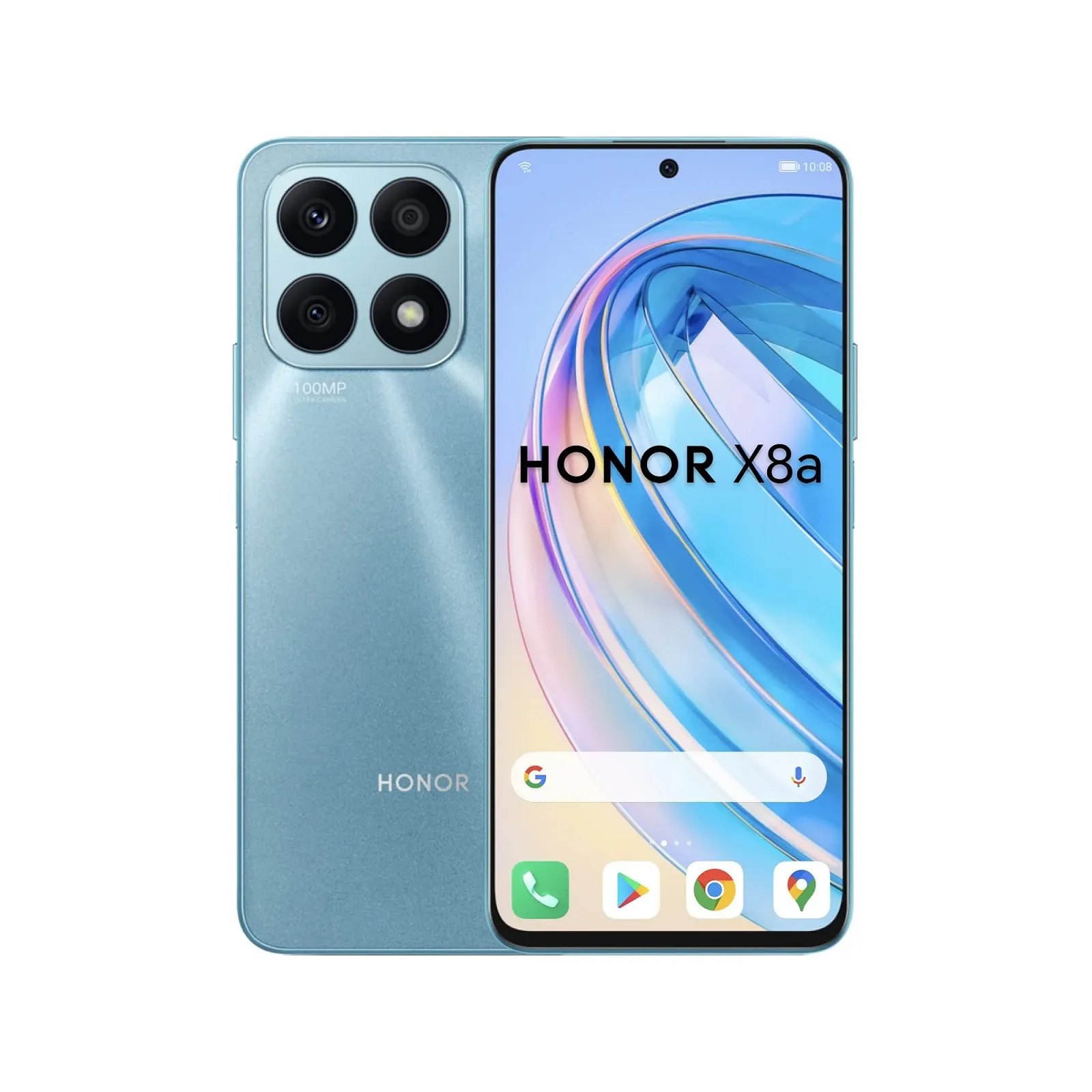 Смартфон Honor X8a 6/128GB Dual SIM Cyan Lake, фото №1