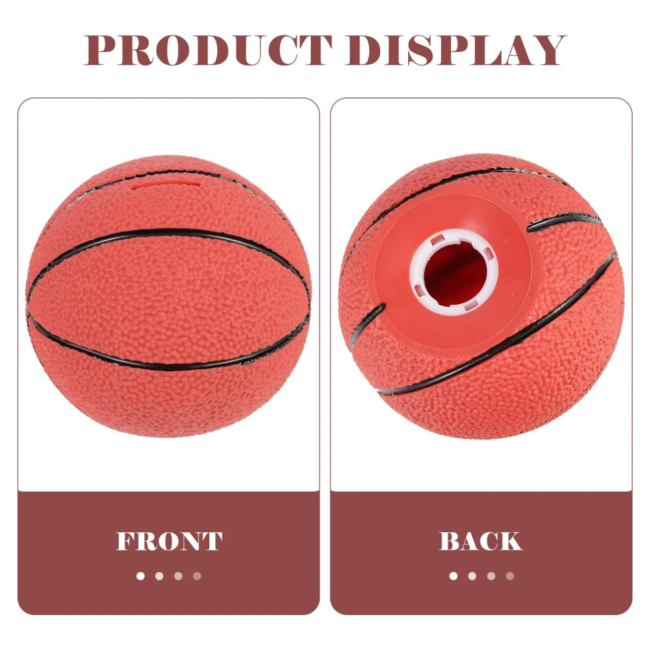 Скарбничка Toddmomy Баскетбольний м'яч Вініл, фото №7