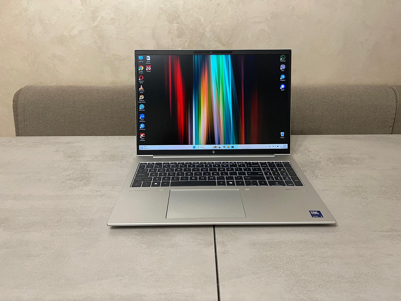 Ультрабук HP EliteBook 860 G11, 16" FHD IPS, Ultra 5 135U, 32GB, 512GB SSD, фото №2