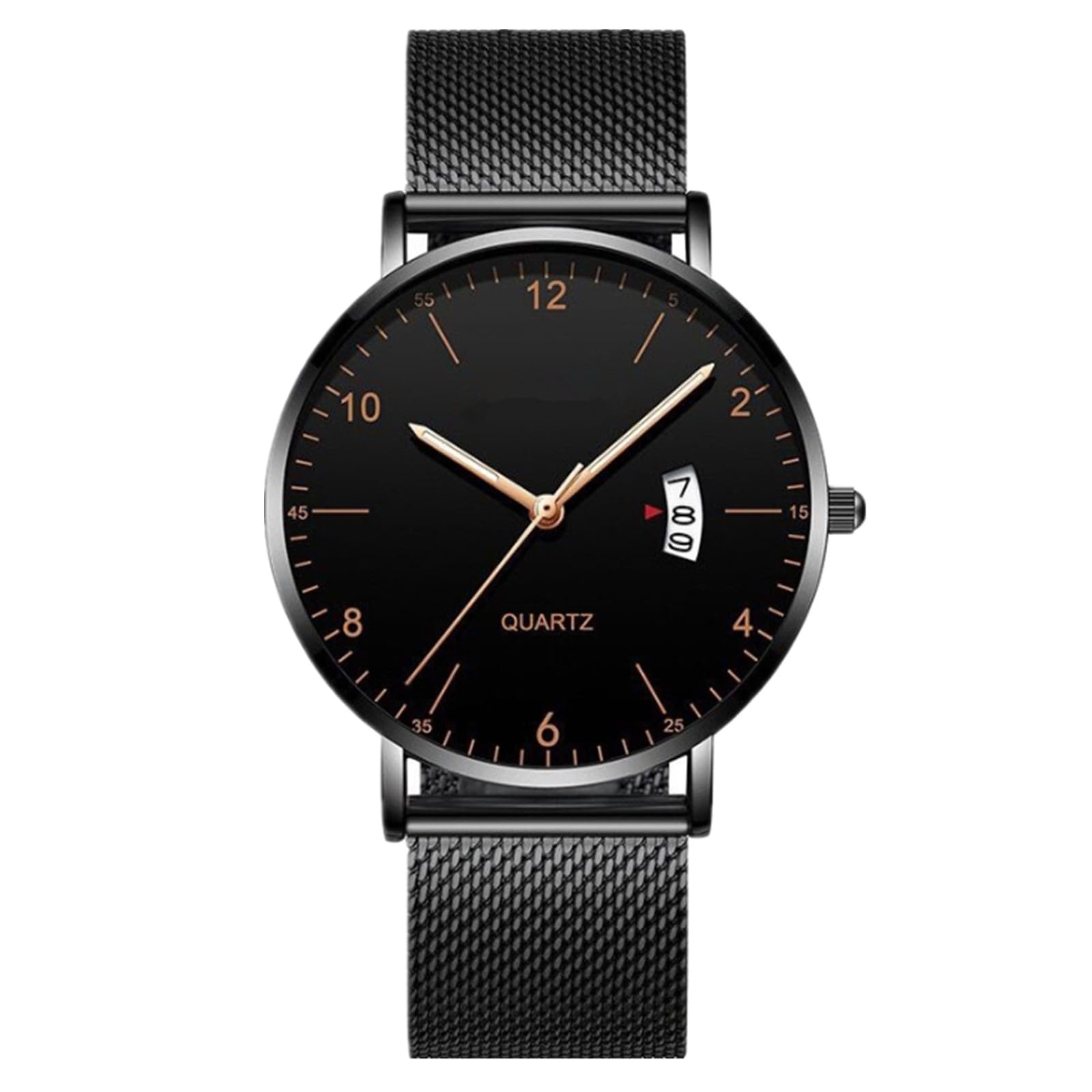 Часы JOATVEE Men's Classic Mesh Quartz Date Display, фото №1