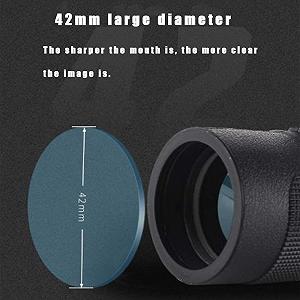 Монокуляр HD Teleskope Для дорослих портативний для спостереження за птахами, полювання, кемпінгу synthetic.ua - Фото 1