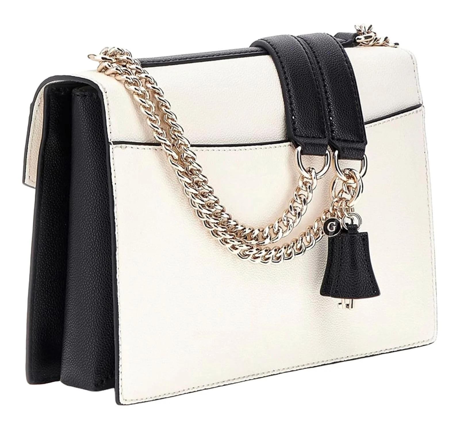 Сумка через плече GUESS Jorah Convertible Xbody Flap Stone Multi, фото №2