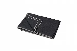 Одеяло David Fussenegger Anthracite Хлопок 140 x 200 см Мягкое synthetic.ua - Фото 1