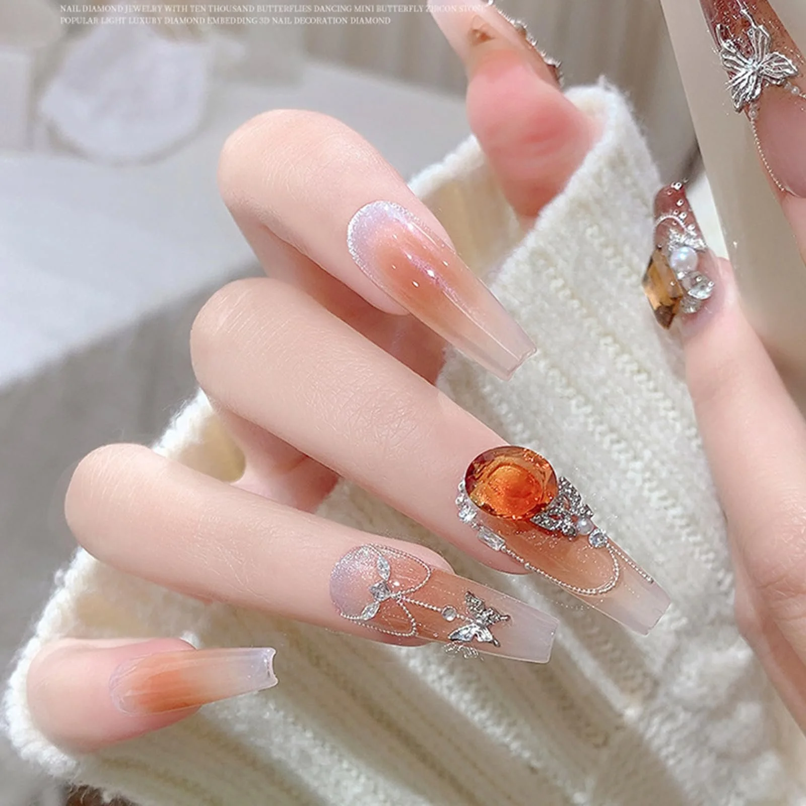 Метелик Метал сріблястий, 25 шт, фото №5 Метелик Метал сріблястий, 25 шт, фото №5