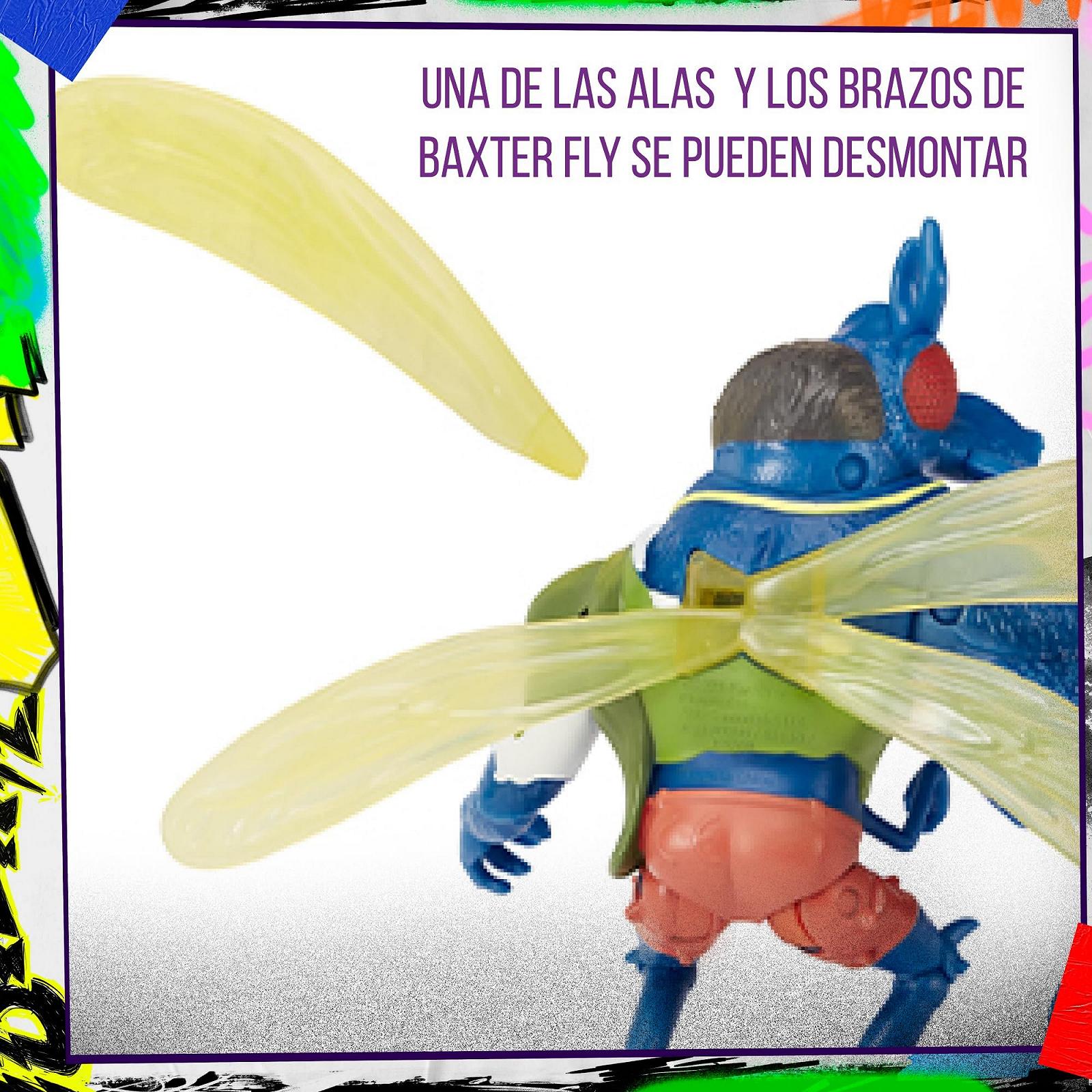 Фигурка Ninja Turtles CAOS Mutante Super Fly 12 cm, фото №6